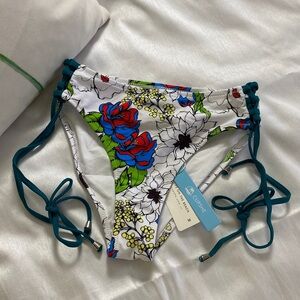 Cupshe Floral Swim Bottom